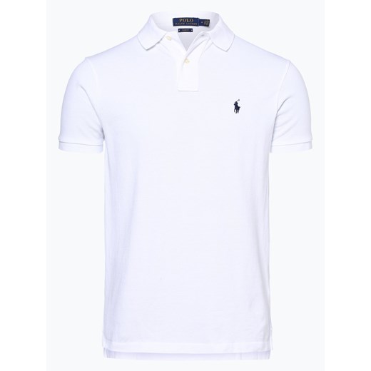 Polo Ralph Lauren - Męska koszulka polo – Slim fit, biały Polo Ralph Lauren S vangraaf