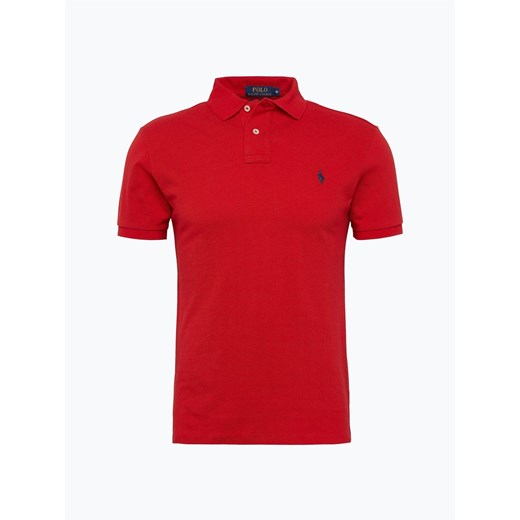 Polo Ralph Lauren - Męska koszulka polo – Slim fit, czerwony Polo Ralph Lauren S vangraaf