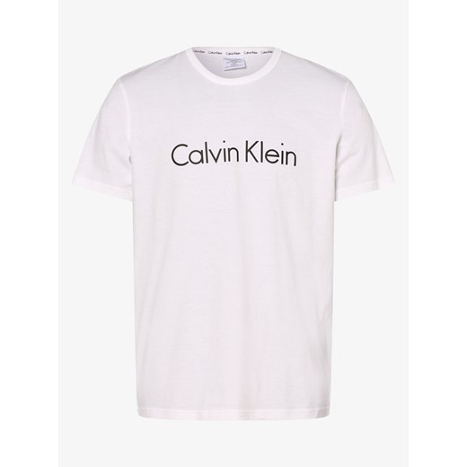 Calvin Klein - Męska koszulka od piżam, biały Calvin Klein L vangraaf