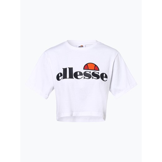 ellesse - T-shirt damski, biały Ellesse S vangraaf