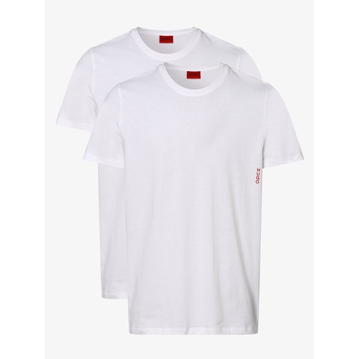 HUGO - T-shirty męskie pakowane po 2 szt., biały L vangraaf