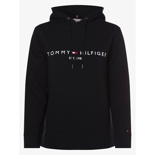 Tommy Hilfiger - Damska bluza nierozpinana, niebieski Tommy Hilfiger XL vangraaf