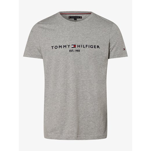 Tommy Hilfiger - T-shirt męski, szary Tommy Hilfiger S vangraaf