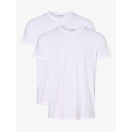 Lacoste - T-shirty męskie pakowane po 2 szt., biały Lacoste XL vangraaf