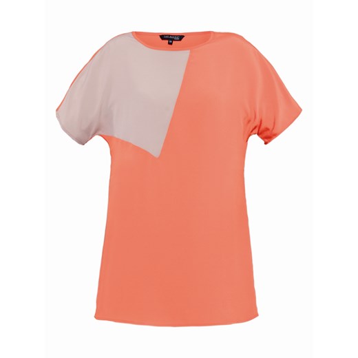 BLUZKA KRÓTKI RĘKAW LUŹNA top-secret pomaranczowy bluzka