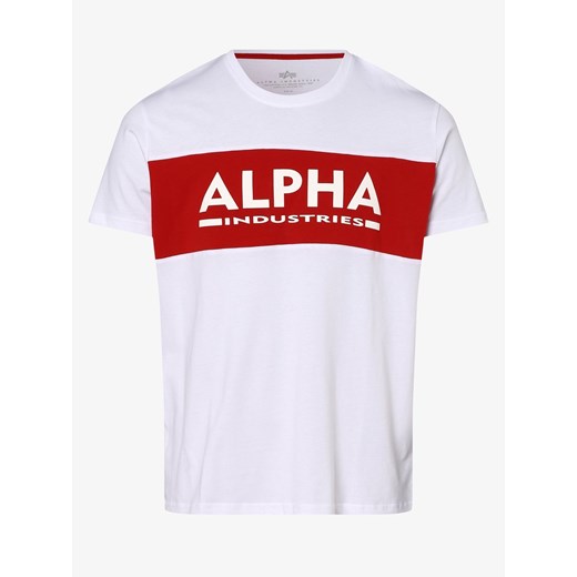 Alpha Industries - T-shirt męski, biały Alpha Industries XL vangraaf