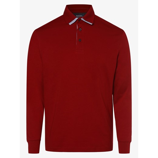 Mc Earl - Męska koszulka polo, czerwony Mc Earl S vangraaf