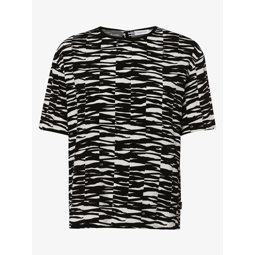 Calvin Klein - T-shirt damski, czarny Calvin Klein 36 okazyjna cena vangraaf