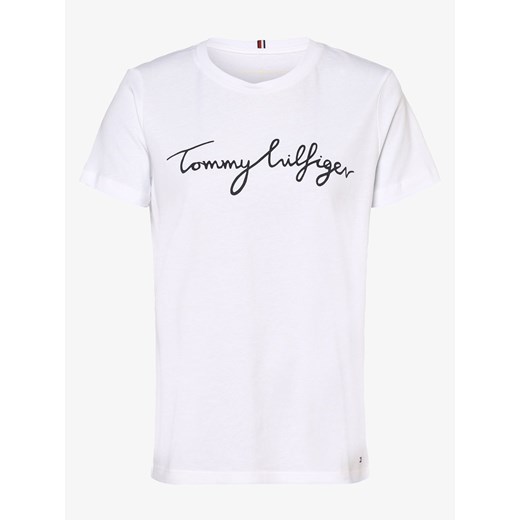 Tommy Hilfiger T-shirt damski Kobiety Dżersej biały nadruk Tommy Hilfiger XXXL vangraaf