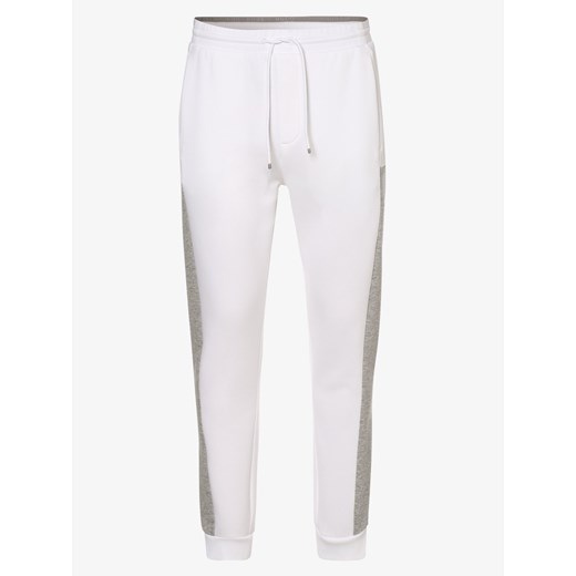 BOSS Athleisure - Spodnie dresowe męskie – Hadiko 1, biały XL vangraaf