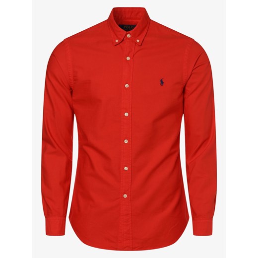 Polo Ralph Lauren - Koszula męska – Slim Fit, czerwony Polo Ralph Lauren S vangraaf