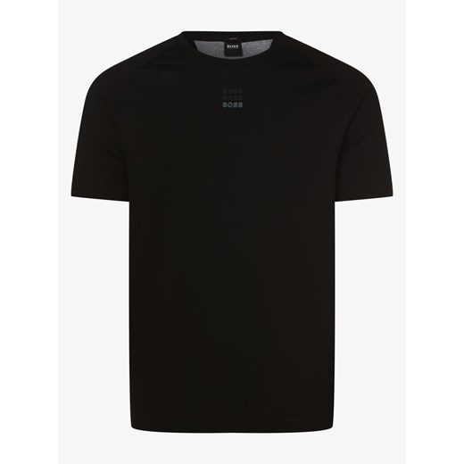 BOSS Athleisure - T-shirt męski – Thilix, czarny XL vangraaf