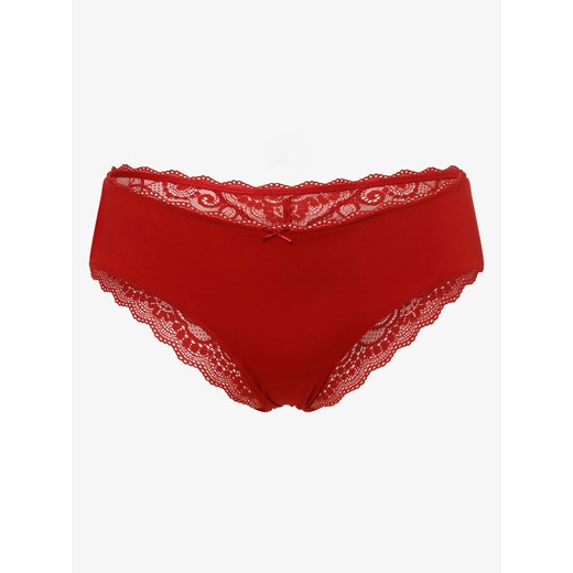 Mey Slipy Kobiety Sztuczne włókno czerwony jednolity ze sklepu vangraaf w kategorii Majtki damskie - zdjęcie 134379911