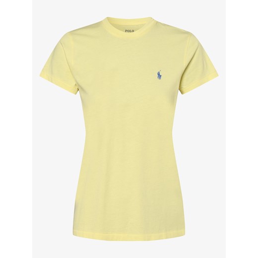 Polo Ralph Lauren - T-shirt damski, żółty Polo Ralph Lauren XL okazyjna cena vangraaf
