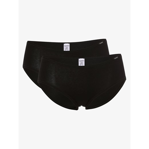 SKINY majtki w dwupaku Kobiety Bawełna czarny jednolity - id: 514738-0003-00400 - marki Skiny - 134381460 SKINY majtki w dwupaku Kobiety Bawełna czarny jednolity ze sklepu vangraaf w kategorii Majtki damskie - zdjęcie 134381460