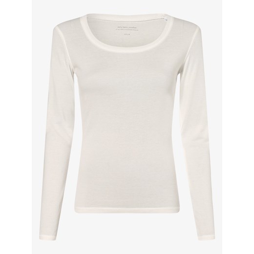 Opus Damska koszulka z długim rękawem Kobiety Dżersej écru jednolity ze sklepu vangraaf w kategorii Bluzki damskie - zdjęcie 134382740