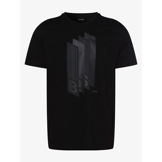 BOSS Athleisure - T-shirt męski – Tee 2, czarny XXL vangraaf