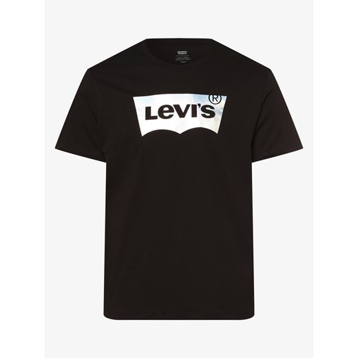 Levi's - T-shirt męski, czarny M vangraaf
