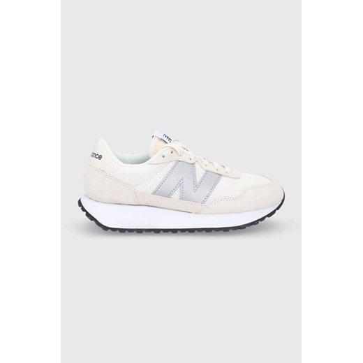 New Balance Buty WS237CB kolor kremowy na płaskiej podeszwie New Balance 5 promocja ANSWEAR.com