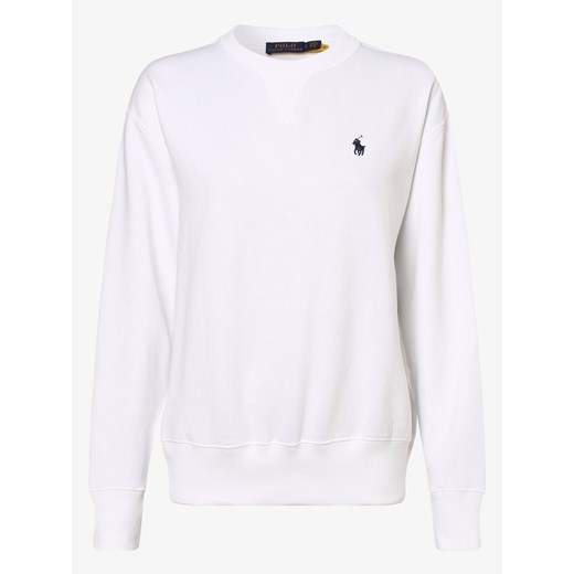 Polo Ralph Lauren Damska bluza nierozpinana Kobiety biały jednolity ze sklepu vangraaf w kategorii Bluzy damskie - zdjęcie 134520334