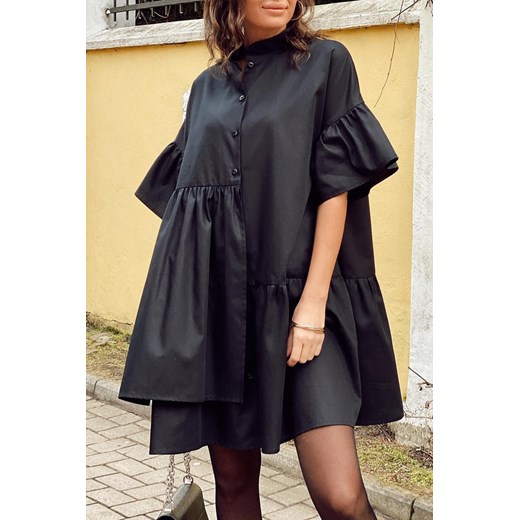 Sukienka MONTESORA BLACK L okazja Ivet Shop