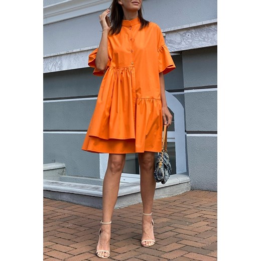 Sukienka MONTESORA ORANGE S okazja Ivet Shop