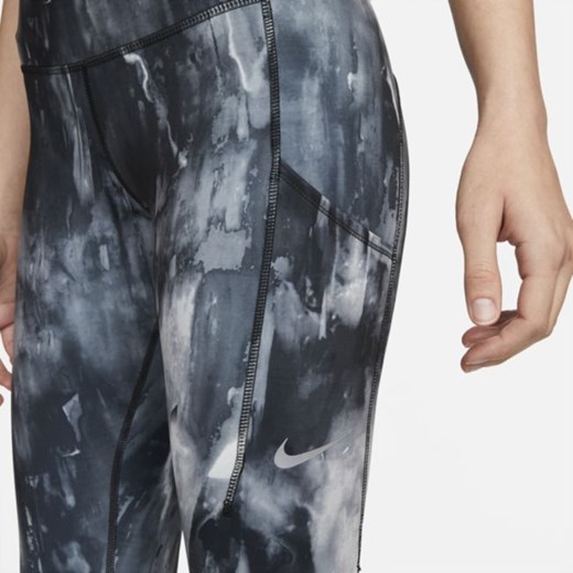 Damskie legginsy 7/8 do biegania ze średnim stanem Nike Dri-FIT Epic Luxe - Nike S Nike poland