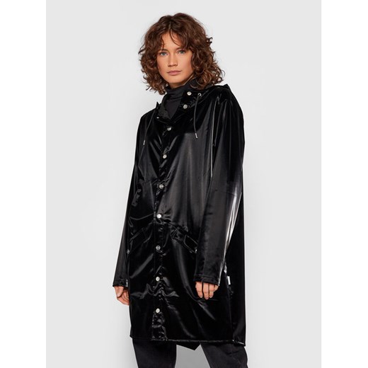 Kurtka przeciwdeszczowa Unisex 1202 Czarny Regular Fit Rains XXS_XS promocja MODIVO