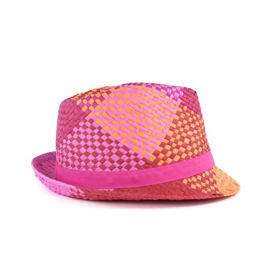 Kapelusz trilby Hot Summer szaleo rozowy kapelusz