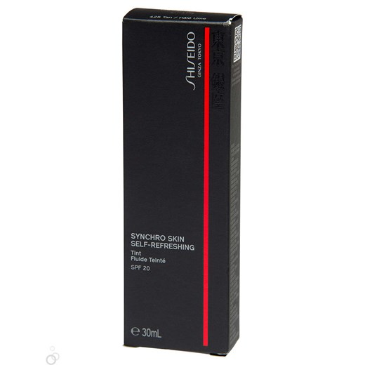 Krem na dzień "Synchro Skin Self Refreshing - 425 Tan Ume" - SPF 20 - 30 ml Shiseido onesize okazja Limango Polska