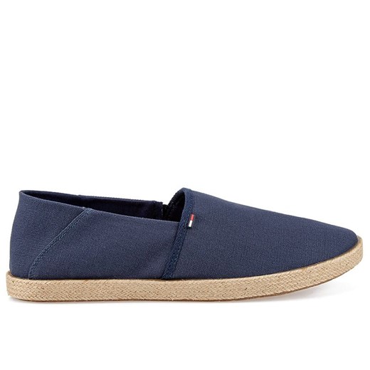 Buty Tommy Jeans Essential Espadrille EM0EM00677-C87 - granatowe Tommy Jeans 42 streetstyle24.pl