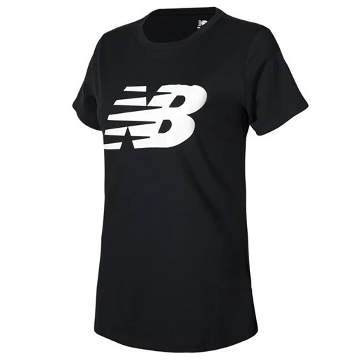 Koszulka New Balance WT03816BK - czarna ze sklepu streetstyle24.pl w kategorii Bluzki damskie - zdjęcie 134590903