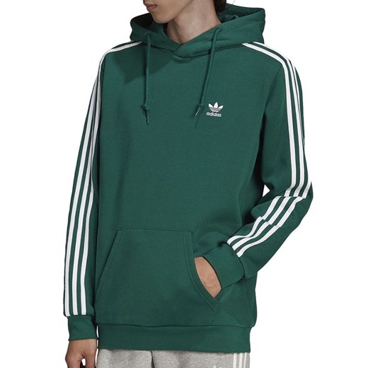 Bluza adidas Originals Adicolor Classics 3-Stripes Hoodie HE9475 - zielona S streetstyle24.pl