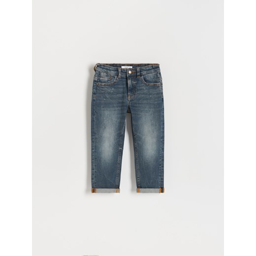 Reserved - Elastyczne jeansy regular - Niebieski Reserved 98 Reserved