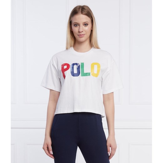 POLO RALPH LAUREN T-shirt | Cropped Fit Polo Ralph Lauren XL wyprzedaż Gomez Fashion Store