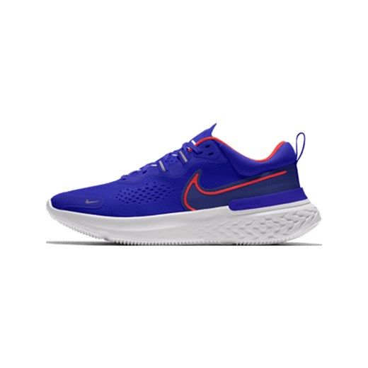 Męskie buty do biegania po asfalcie Nike React Miler 2 By You - Niebieski Nike 48.5 Nike poland