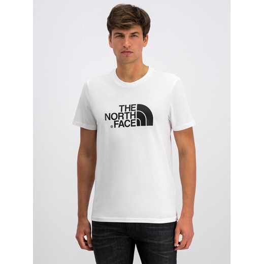 T-Shirt Easy NF0A2TX3 Biały Regular Fit The North Face L MODIVO