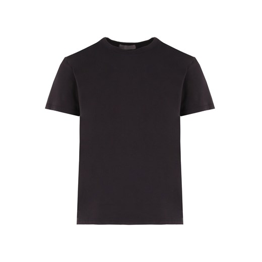 Czarny t-shirt męski Born2be casual bawełniany z krótkimi rękawami