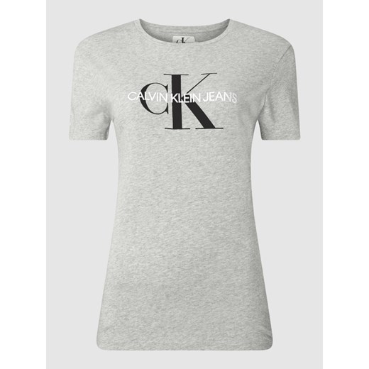 T-shirt z nadrukiem z logo XL Peek&Cloppenburg  wyprzedaż