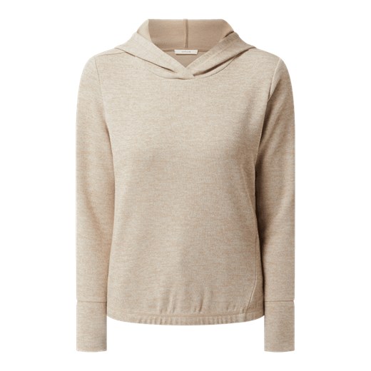 Bluza z kapturem z dodatkiem wiskozy model ‘Gabun’ Opus 38 Peek&Cloppenburg
