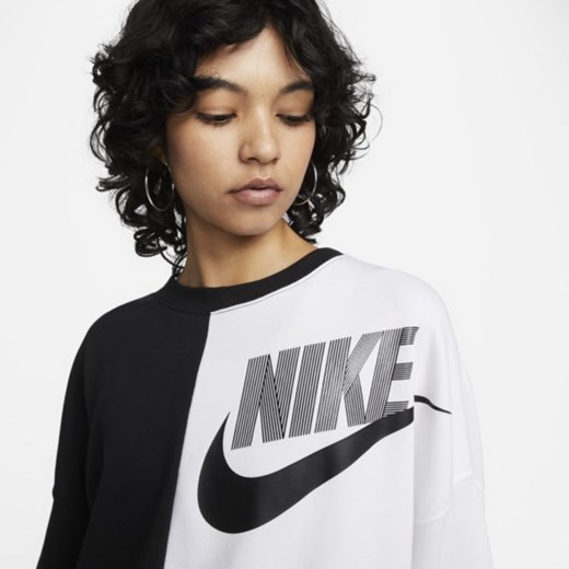 Damska bluza dresowa z dzianiny o dodatkowo powiększonym kroju Nike Sportswear - Nike XL Nike poland