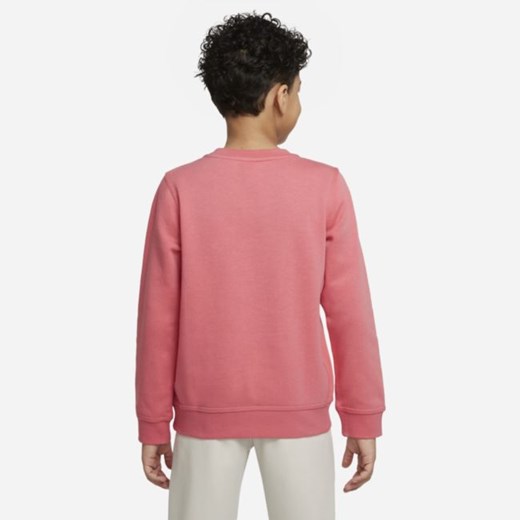 Bluza dresowa dla dużych dzieci (chłopców) Nike Sportswear Club - Różowy Nike L Nike poland