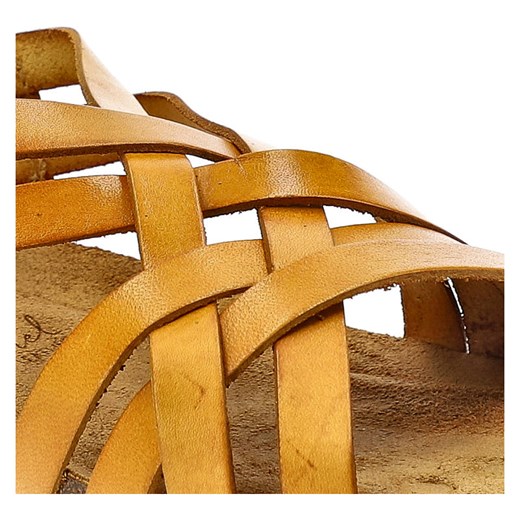 Sandały YOKONO - Ibiza-186 Vaquetilla Mostaza Yokono 37 ARMODO