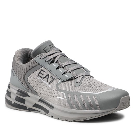 Sneakersy EA7 EMPORIO ARMANI - X8X094 XK239 Q751 Triple Sharksin/Blk 41 1/3 eobuwie.pl