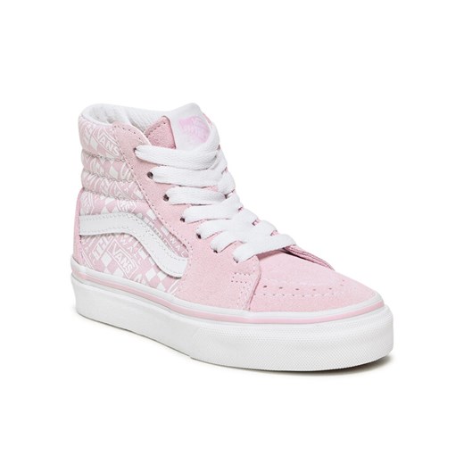 Sneakersy Sk8-Hi VN0A4BUW2301 Różowy Vans 33 promocyjna cena MODIVO