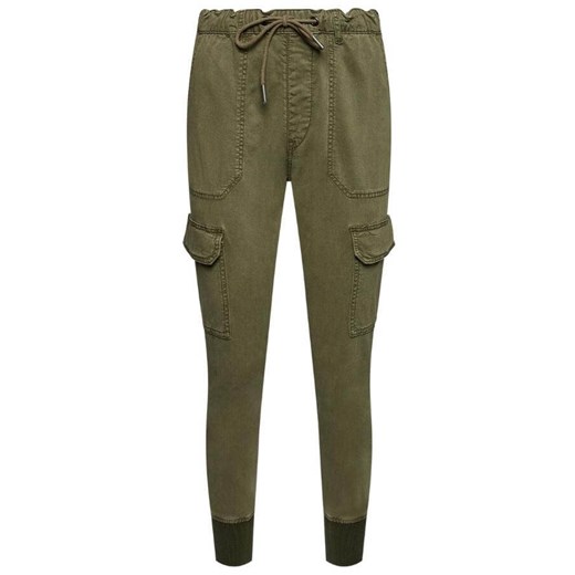 JOGGERY DAMSKIE PEPE JEANS PL211549 ZIELONE Pepe Jeans Pants: 28 promocyjna cena Royal Shop