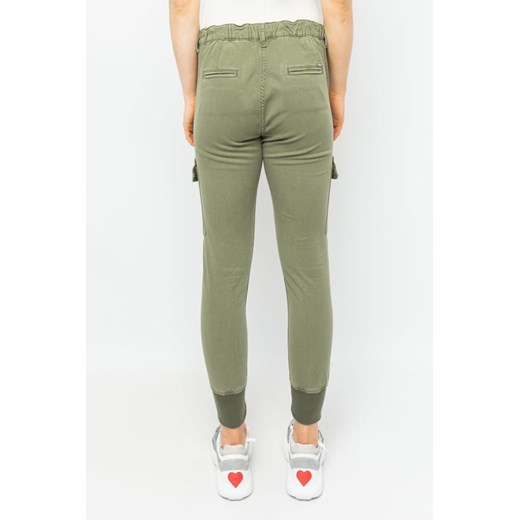 JOGGERY DAMSKIE PEPE JEANS PL211549 ZIELONE Pepe Jeans Pants: 28 wyprzedaż Royal Shop