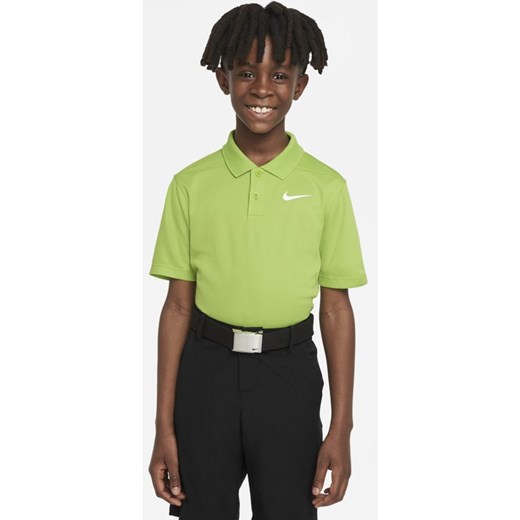 Koszulka polo do golfa dla dużych dzieci (chłopców) Nike Dri-FIT Victory - Nike S Nike poland