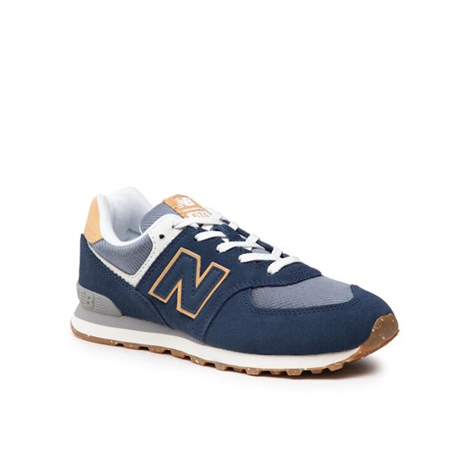 Sneakersy GC574AB1 Granatowy New Balance 36 okazyjna cena MODIVO