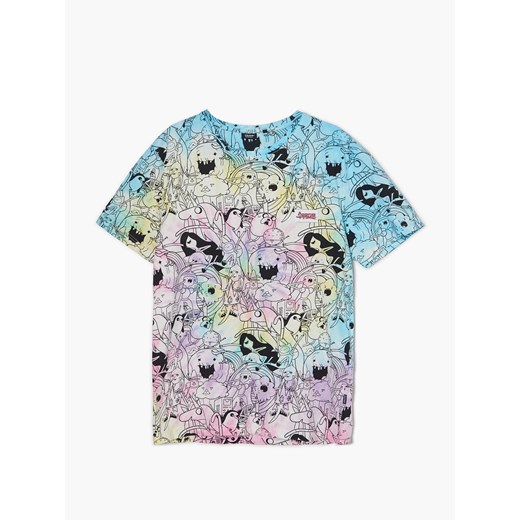 Cropp - Koszulka z nadrukiem Adventure Time - Wielobarwny Cropp XS Cropp